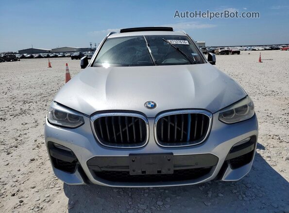5UXTR7C53KLE94361 2019 BMW X3 Silver წინა ხედი