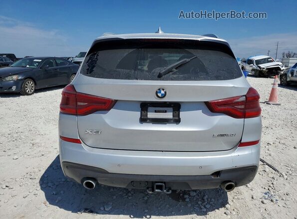 5UXTR7C53KLE94361 2019 BMW X3 Silver უკანა ხედი