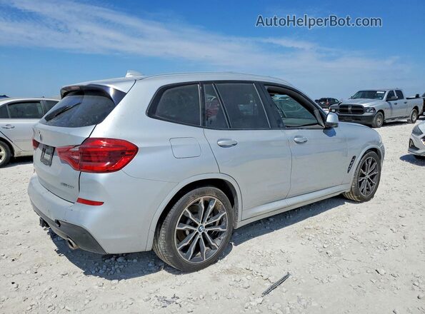 5UXTR7C53KLE94361 2019 BMW X3 Silver უკანა მარჯვენა