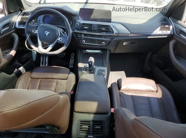 5UXTR7C53KLE94361 2019 BMW X3 Silver წინა პანელის ხედი