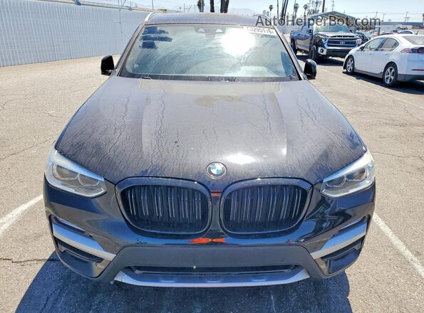 5UXTR7C53KLF34499 2019 BMW X3 Black Vista frontal