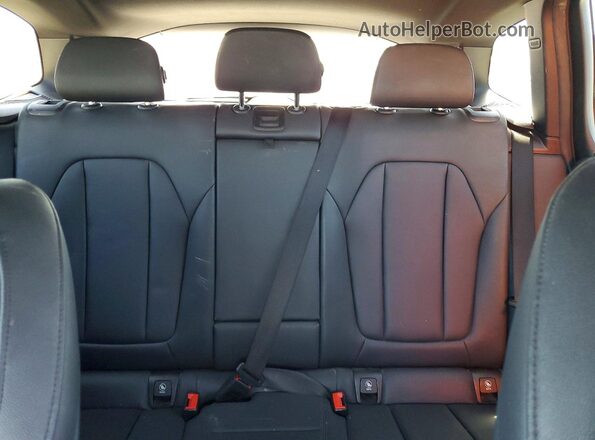 5UXTR7C53KLF34499 2019 BMW X3 Black Vista de los asientos traseros
