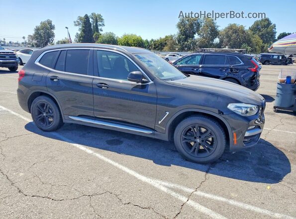 5UXTR7C53KLF34499 2019 BMW X3 Black Delantero derecho