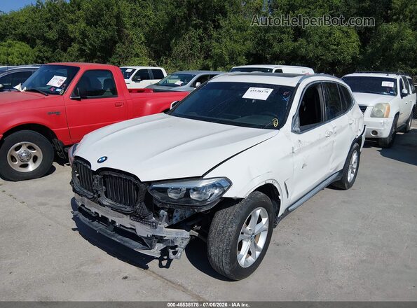 5UXTR7C54KLF25018 2019 BMW X3 White Vista frontal