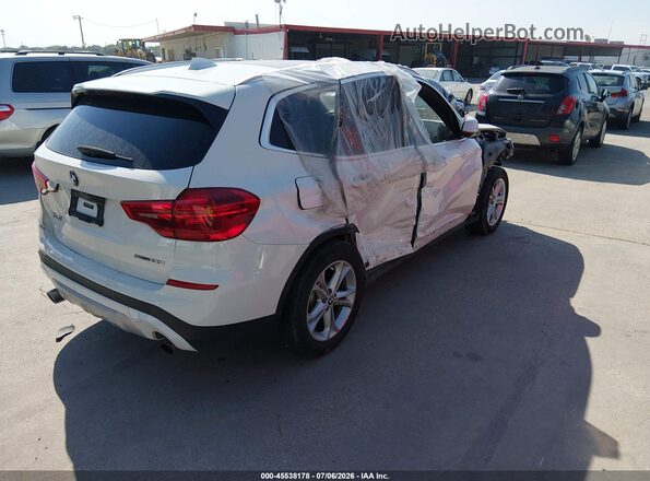 5UXTR7C54KLF25018 2019 BMW X3 White Trasero derecho