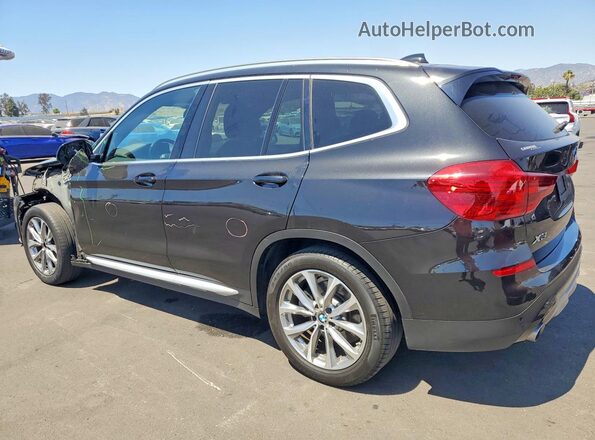 5UXTR7C54KLR50090 2019 BMW X3 Black უკანა მარცხენა