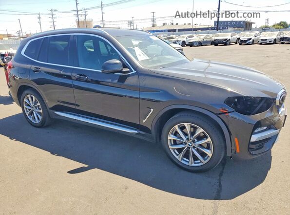 5UXTR7C54KLR50090 2019 BMW X3 Black წინა მარჯვენა