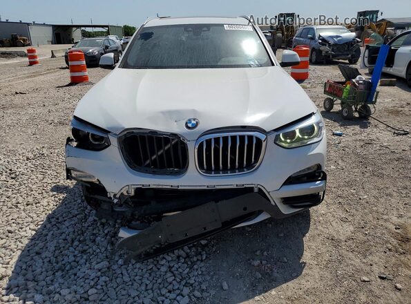 5UXTR7C54KLR50221 2019 BMW X3 Белый Вид спереди