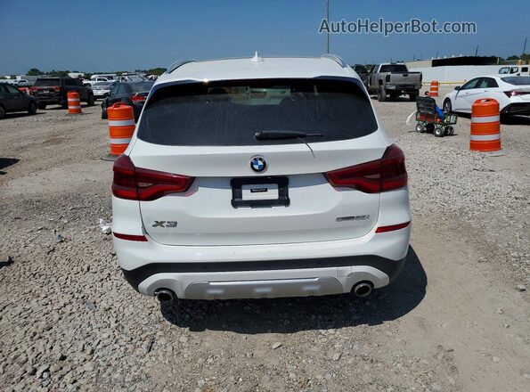 5UXTR7C54KLR50221 2019 BMW X3 Белый Вид сзади
