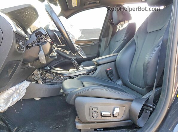 5UXTR7C55KLF23441 2019 BMW X3 Gray წინა სალონის ხედი