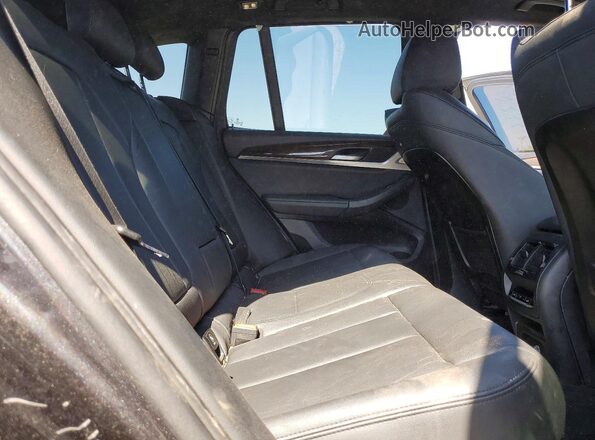 5UXTR7C55KLF23441 2019 BMW X3 Gray უკანა სალონის ხედი
