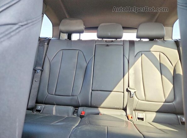 5UXTR7C55KLF27800 2019 BMW X3 Black Rear seats view