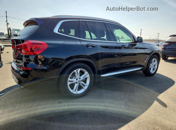 5UXTR7C55KLF27800 2019 BMW X3 Black Rear right