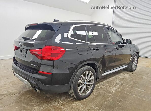5UXTR7C55KLF31720 2019 BMW X3 Blue Rear right