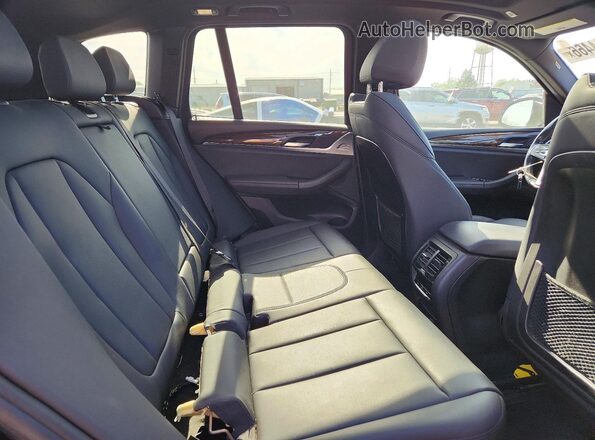 5UXTR7C55KLF34245 2019 BMW X3 Черный Вид задней части салона