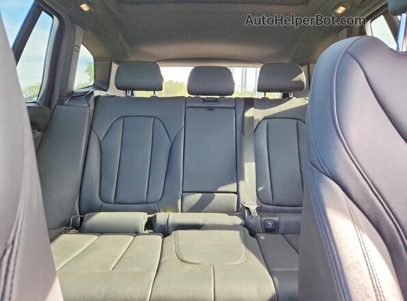 5UXTR7C55KLF34245 2019 BMW X3 Черный Вид задних сидений
