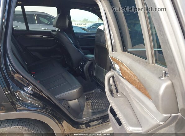 5UXTR7C56KLE96282 2019 BMW X3 Black VIN sticker view