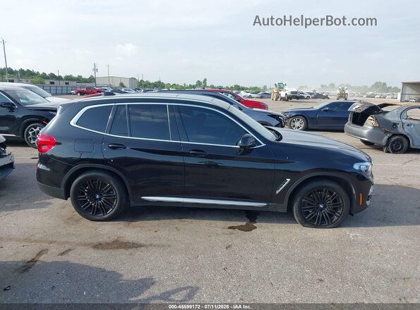 5UXTR7C56KLE96282 2019 BMW X3 Black Rear interior view
