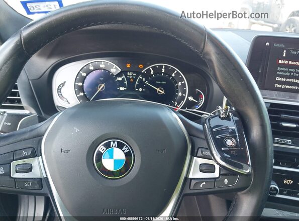 5UXTR7C56KLE96282 2019 BMW X3 Black Dashboard view