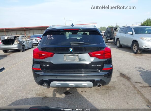 5UXTR7C56KLE96282 2019 BMW X3 Black 