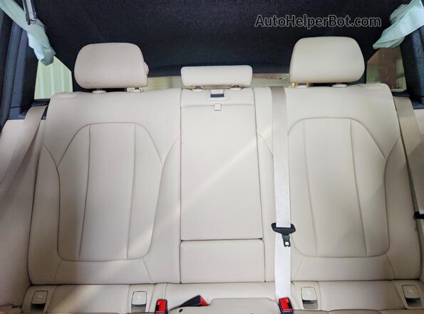 5UXTR7C57KLA48441 2019 BMW X3 Black Rear seats view