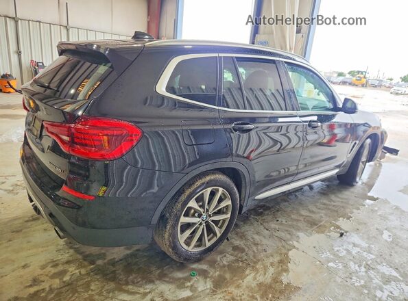 5UXTR7C57KLA48441 2019 BMW X3 Black Rear right