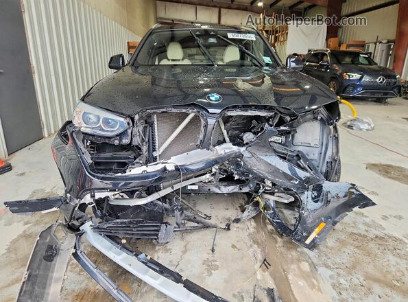 5UXTR7C57KLA48441 2019 BMW X3 Black Front view