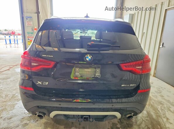 5UXTR7C57KLA48441 2019 BMW X3 Black Rear view