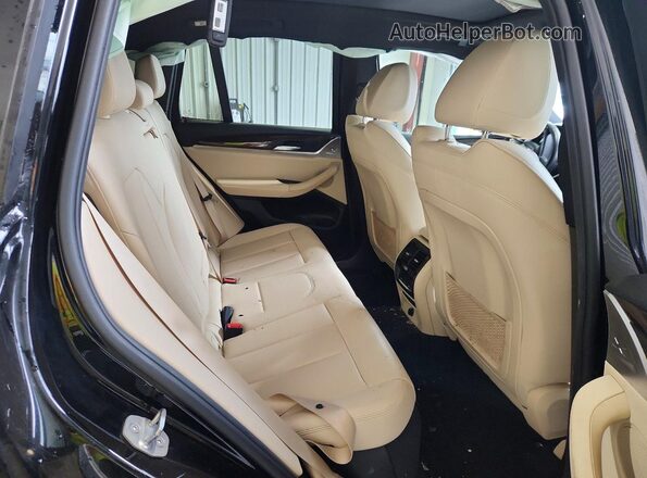 5UXTR7C57KLA48441 2019 BMW X3 Black Rear interior view