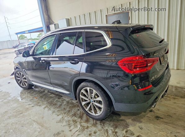 5UXTR7C57KLA48441 2019 BMW X3 Black Rear left