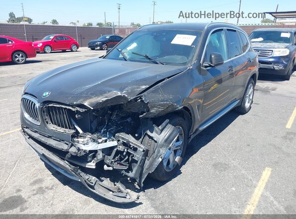 5UXTR7C57KLE96677 2019 BMW X3 Green Przód lewy