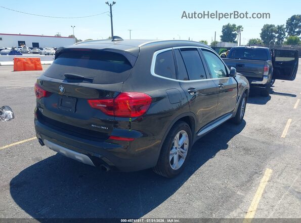 5UXTR7C57KLE96677 2019 BMW X3 Green Tył prawy