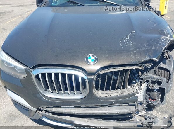 5UXTR7C57KLE96677 2019 BMW X3 Green Widok z tyłu