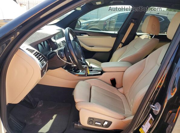 5UXTR7C57KLF24008 2019 BMW X3 Black Սալոնի դիմացի տեսք
