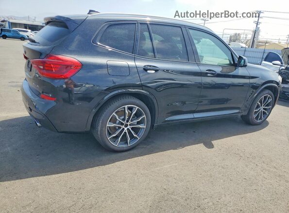 5UXTR7C57KLR52545 2019 BMW X3 Black Rear right