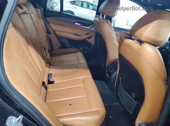 5UXTR7C58KLF24616 2019 BMW X3 Синий Вид задних сидений