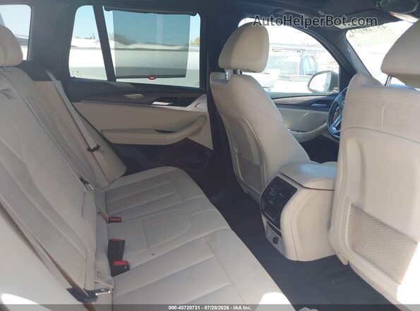 5UXTR7C58KLR46169 2019 BMW X3 White VIN sticker view