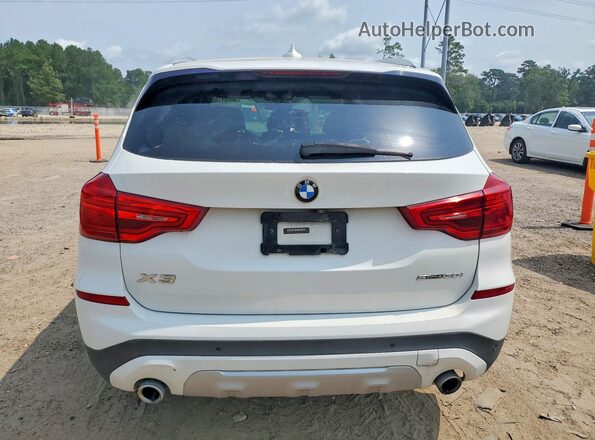 5UXTR7C59KLE93697 2019 BMW X3 Белый Вид сзади