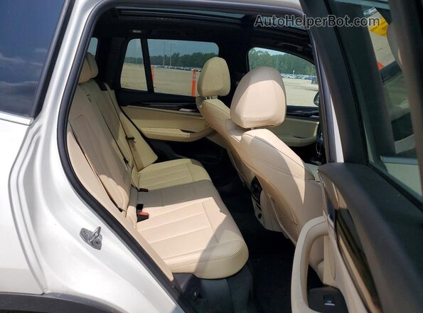 5UXTR7C59KLE93697 2019 BMW X3 Белый Вид задних сидений
