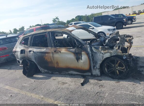 5UXTR7C5XKLF28649 2019 BMW X3 White Вид щитка приладів