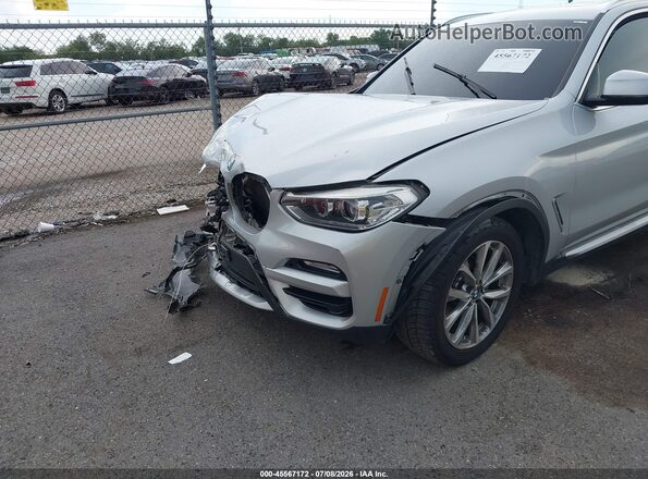 5UXTR7C5XKLF31535 2019 BMW X3 Silver Vista frontal