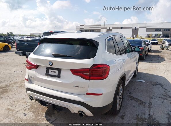 5UXTR7C5XKLR50305 2019 BMW X3 White Tył prawy