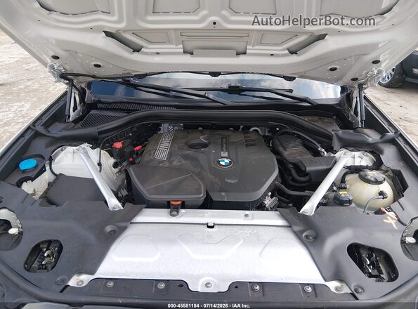 5UXTR7C5XKLR50305 2019 BMW X3 White Widok z tyłu