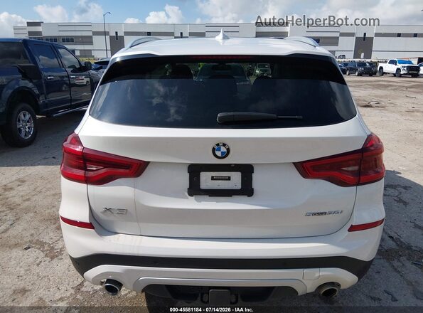 5UXTR7C5XKLR50305 2019 BMW X3 White 