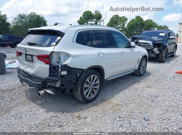 5UXTR9C50JLC69518 2018 BMW X3 White უკანა მარჯვენა