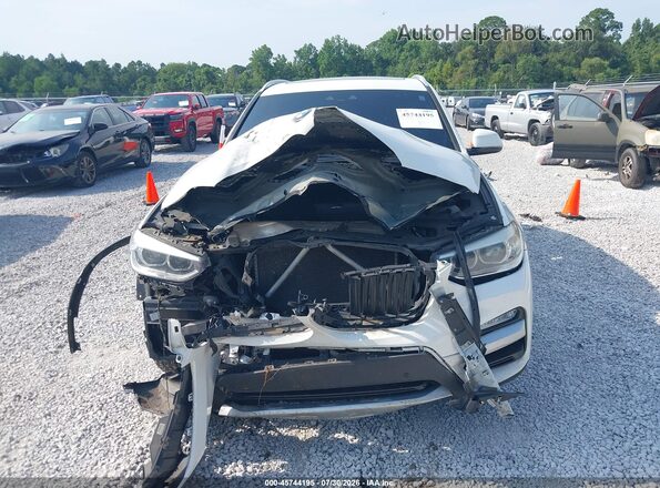 5UXTR9C50JLC72693 2018 BMW X3 White Вид щитка приладів