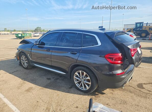 5UXTR9C50JLC82558 2018 BMW X3 Black უკანა მარცხენა