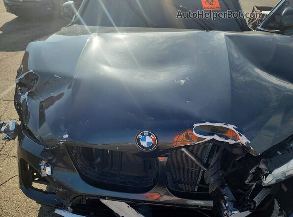 5UXTR9C50JLC82558 2018 BMW X3 Black ძრავის განყოფილების ხედი