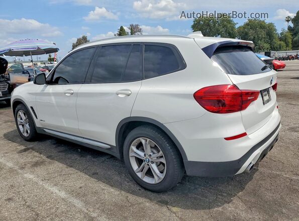 5UXTR9C50JLD66878 2018 BMW X3 White უკანა მარცხენა