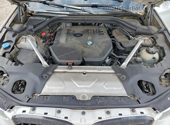 5UXTR9C50JLD66878 2018 BMW X3 White ძრავის განყოფილების ხედი